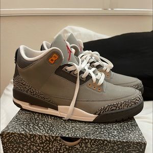 Air Jordan 3 Retro “cool grey”🔘🟡
